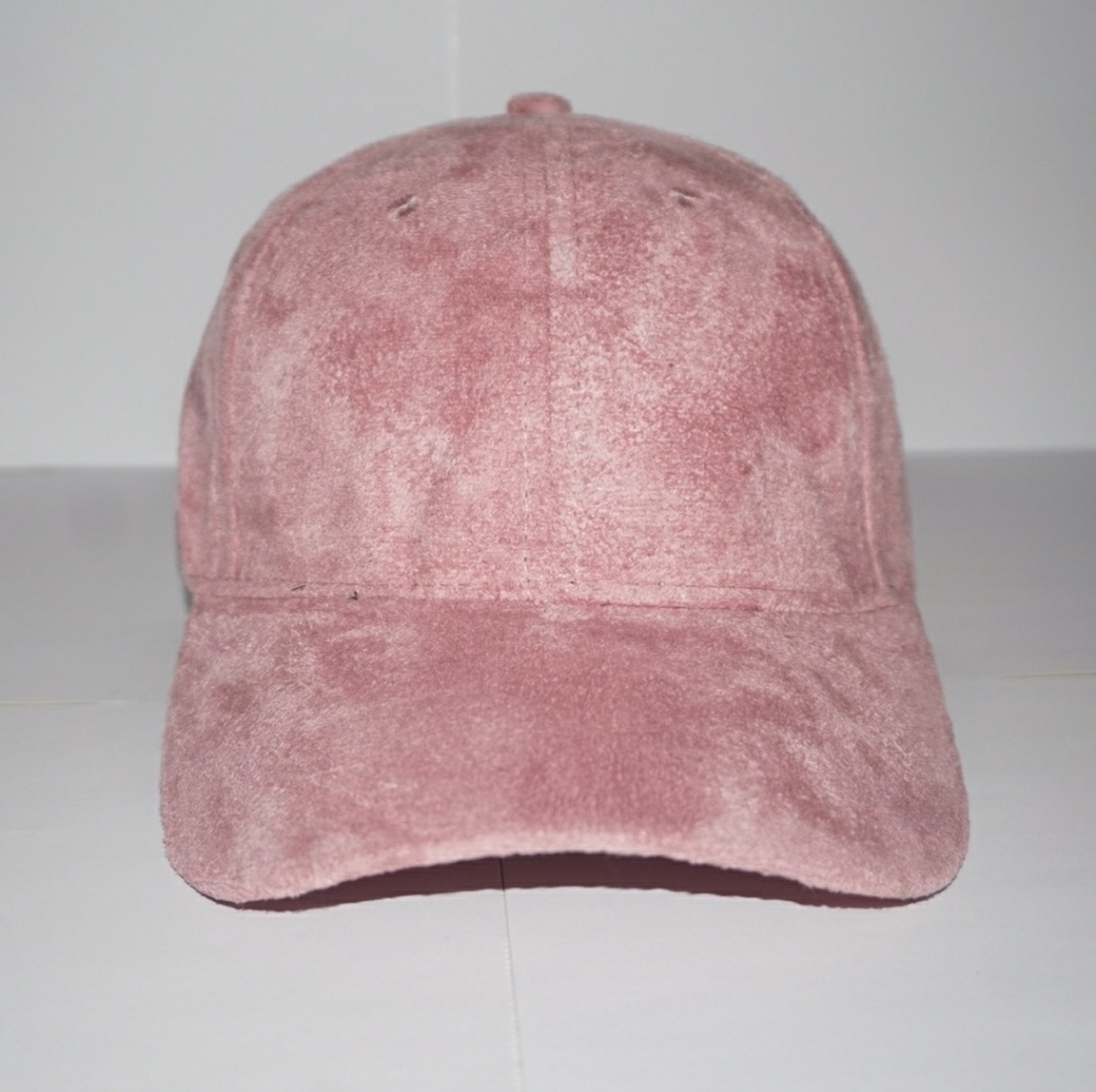 Pink adjustable baseball cap